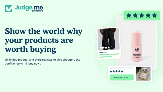 Judge.me Product Reviews App screenshot