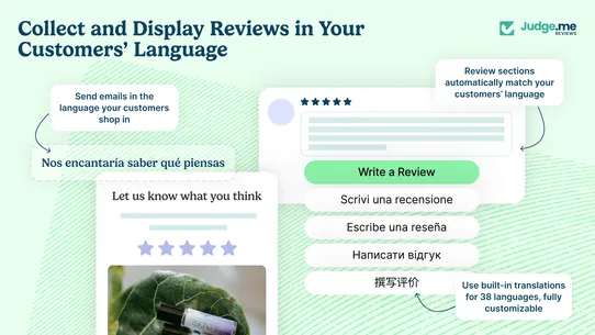 Judge.me Product Reviews App screenshot