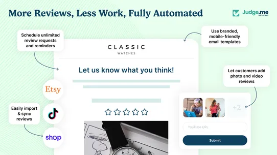 Judge.me Product Reviews App screenshot