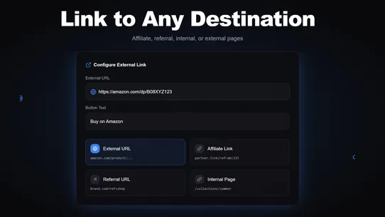 Outlink External Links Button screenshot