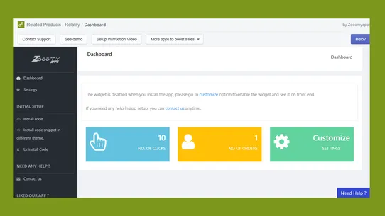 Related Products ‑ Relatify screenshot