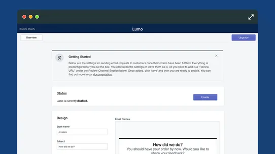 Lumo ‑ Customer Review App screenshot