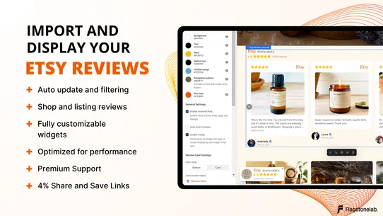 Etsy Reviews ‑ FSL screenshot