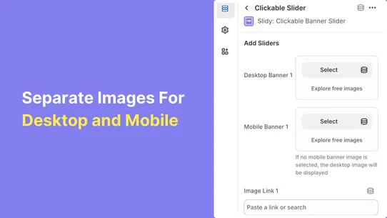 Slidy: Clickable Banner Slider screenshot