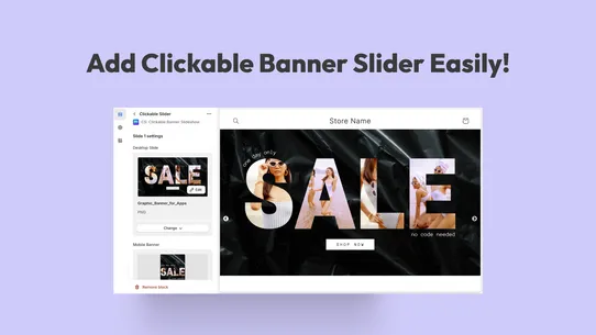 CS: Clickable Banner Slideshow screenshot