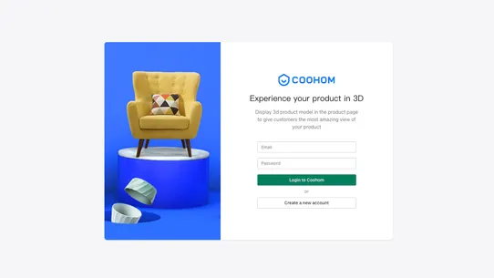 Coohom 3D Viewer with AR screenshot