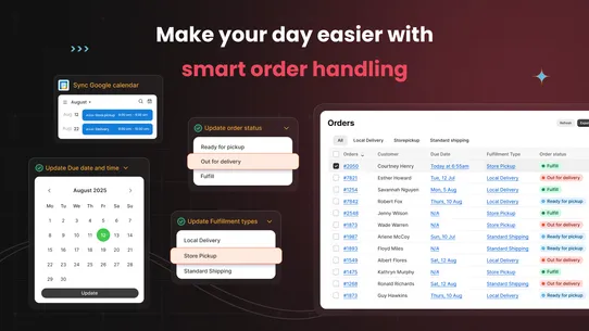 Pickup Delivery Date —Pickeasy screenshot