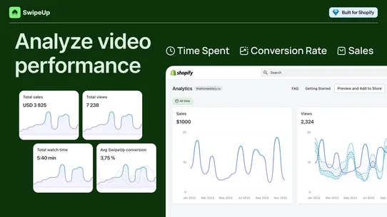 SwipeUp Shoppable Videos Reels screenshot