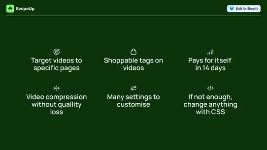 SwipeUp Shoppable Videos Reels screenshot