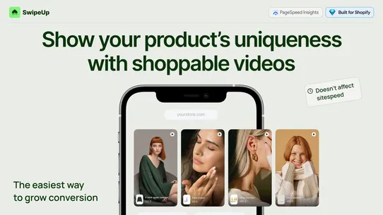 SwipeUp Shoppable Videos Reels screenshot