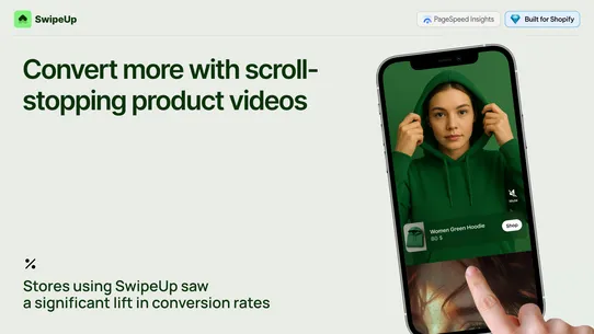 SwipeUp Shoppable Videos Reels screenshot