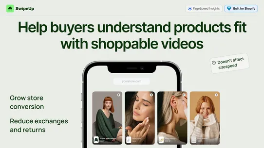 SwipeUp Shoppable Videos Reels screenshot