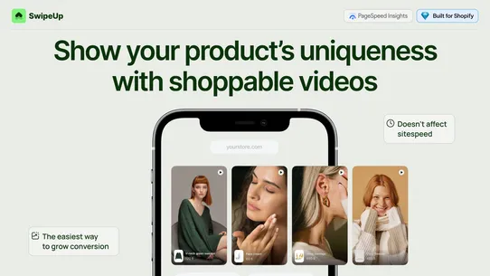 SwipeUp Shoppable Videos Reels screenshot