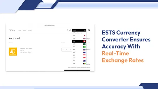 ESTS Currency Converter screenshot