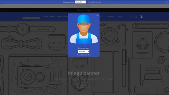 Easy Popup Store Redirector screenshot