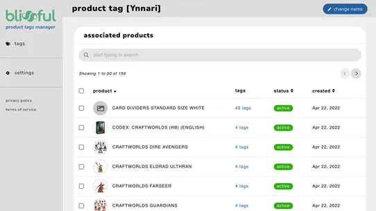 Product Tags by Blissful screenshot