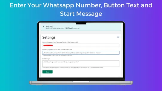 Whatsapp Button Pro screenshot