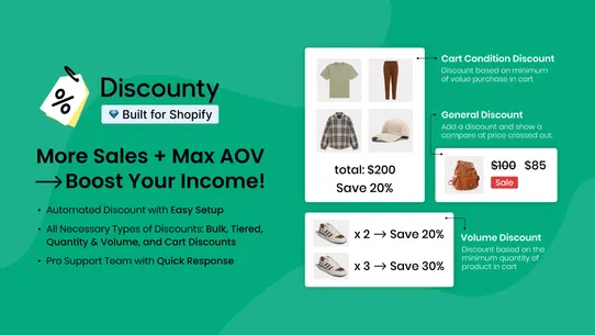 Discounty: Bulk Discount Sales screenshot