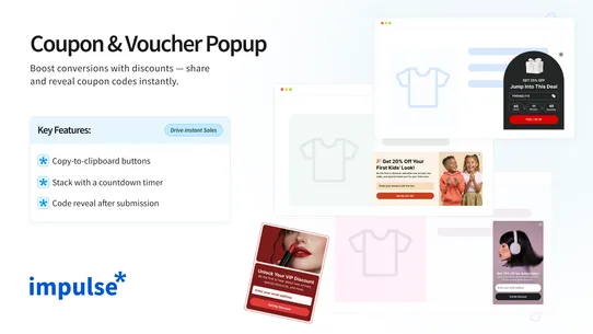 AIO:Sales Pop Up+Banner+Coupon screenshot
