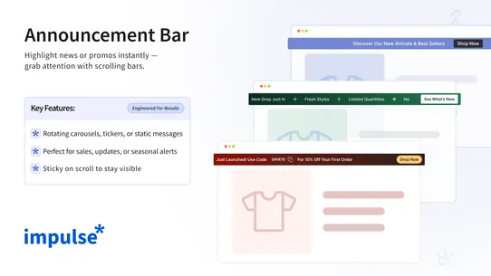 Announcement,Sales Pop,GDPR+40 screenshot