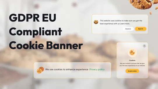 Pushdaddy cookie gdpr alert screenshot