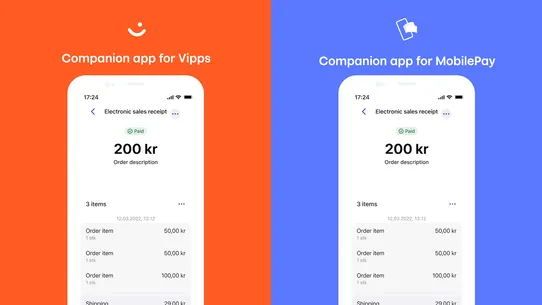 Vipps/MobilePay Companion screenshot