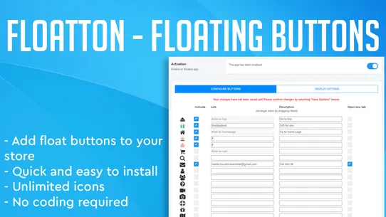 Floatton ‑ Floating Buttons screenshot