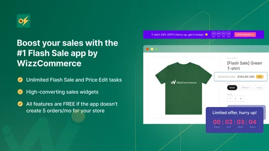 Wizz Flash Sale &amp; Price Edit screenshot