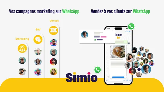 Simio: WhatsApp Marketing screenshot