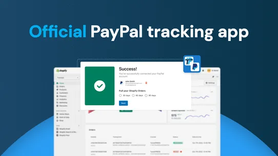 TrackiPal PayPal Tracking Sync screenshot