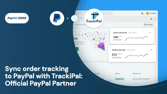 TrackiPal PayPal Tracking Sync screenshot