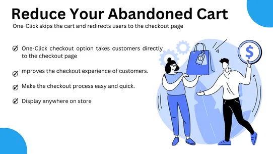 Extendons Direct Checkout screenshot