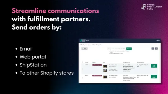 Order Fulfillment Guru OMS screenshot