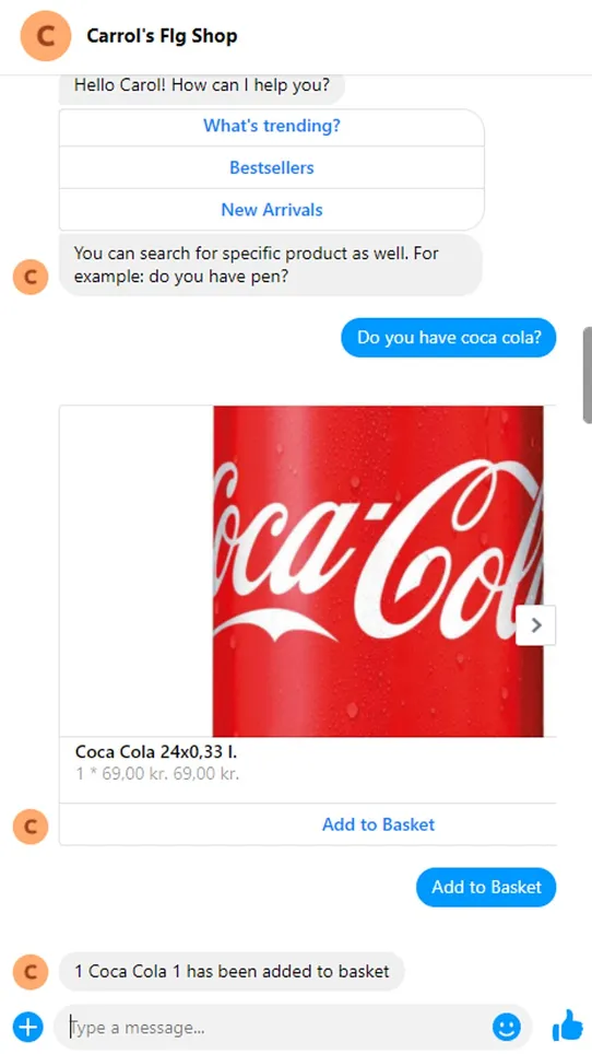 52 Conversational Commerce screenshot