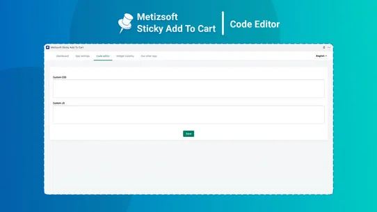 Metizsoft Sticky Add To Cart screenshot