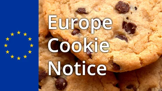 Europe Cookie Notice by Webyze screenshot