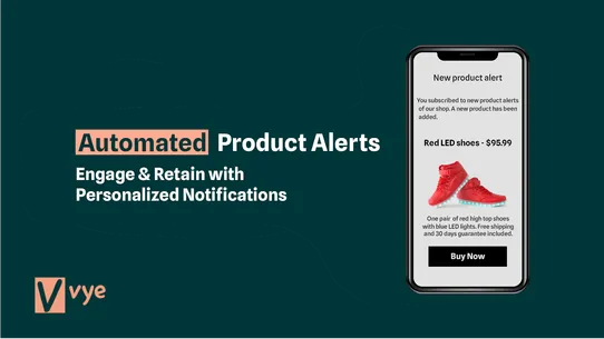 Vye: Automated Email Alerts screenshot