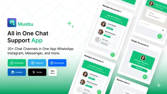 Musbu - Social Chat Button screenshot