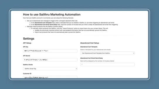 Sailthru Marketing Automation screenshot