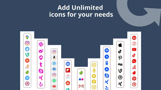 Dakaas Social Media Icons screenshot