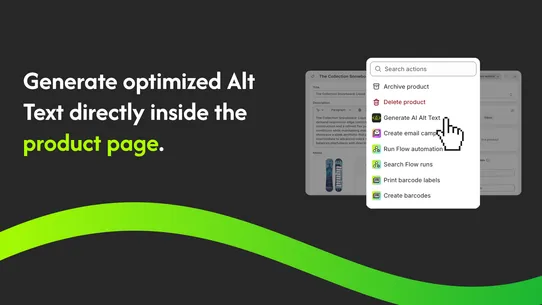 Rocket AI Alt Text Generator screenshot