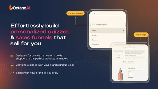 Octane AI: Advanced Quiz Maker screenshot