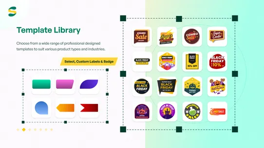 Sami Product Labels &amp; Badges screenshot