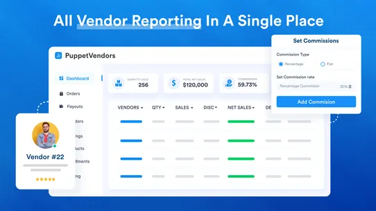 Multi Vendor ‑ Puppet Vendors screenshot