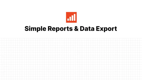 SyncWith Reports, Data Export screenshot