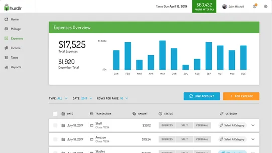 Hurdlr ‑ Expense Tracker screenshot