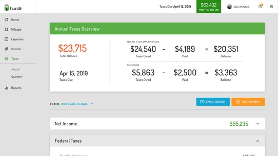 Hurdlr ‑ Expense Tracker screenshot