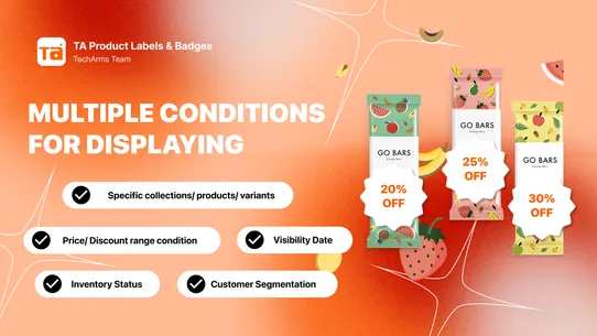 TA Product Labels &amp; Badges screenshot