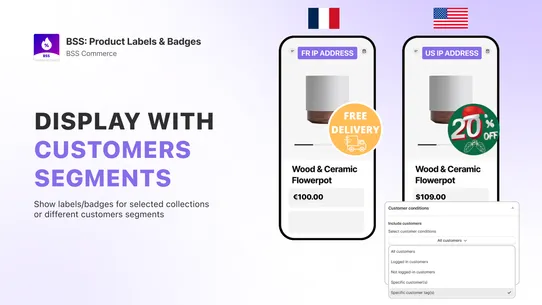 BSS: Product Labels &amp; Badges screenshot