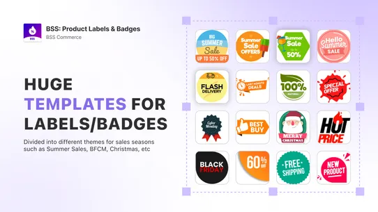 BSS: Product Labels &amp; Badges screenshot
